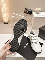 Chanel baseball white shoes  - 6