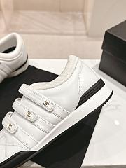 Chanel baseball white shoes  - 3