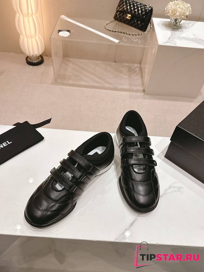  Chanel baseball black shoes - 1