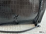 YSL Niki Shopping Black Bag 33x27x11.5cm - 4