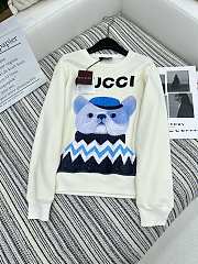 Gucci round neck printed sweatshirt - 4