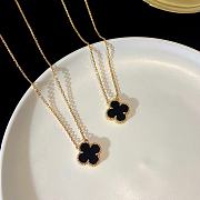 Classic single flower four-leaf clover Van Cleef & Arpels necklace - 5