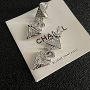 Chanel vintage double C earrings - 6