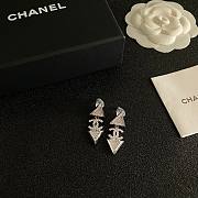 Chanel vintage double C earrings - 5