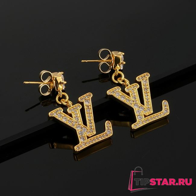 Louis Vuitton twig polished color earrings - 1