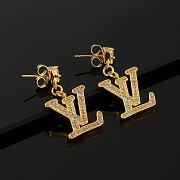 Louis Vuitton twig polished color earrings - 1