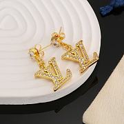 Louis Vuitton twig polished color earrings - 3