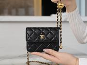 Chanel Waist Bag Square Series Black 9.5x10.5x3cm - 3