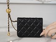 Chanel Waist Bag Square Series Black 9.5x10.5x3cm - 2