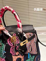 Hermes Bonnie Bag Black  30cm - 3