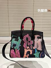 Hermes Bonnie Bag Black  30cm - 2