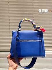 Hermes Dark Blue Bag 28cm - 6