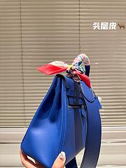 Hermes Dark Blue Bag 28cm - 4