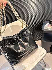 Chanel Garbage Pure Leather Bag 36X32CM  - 6