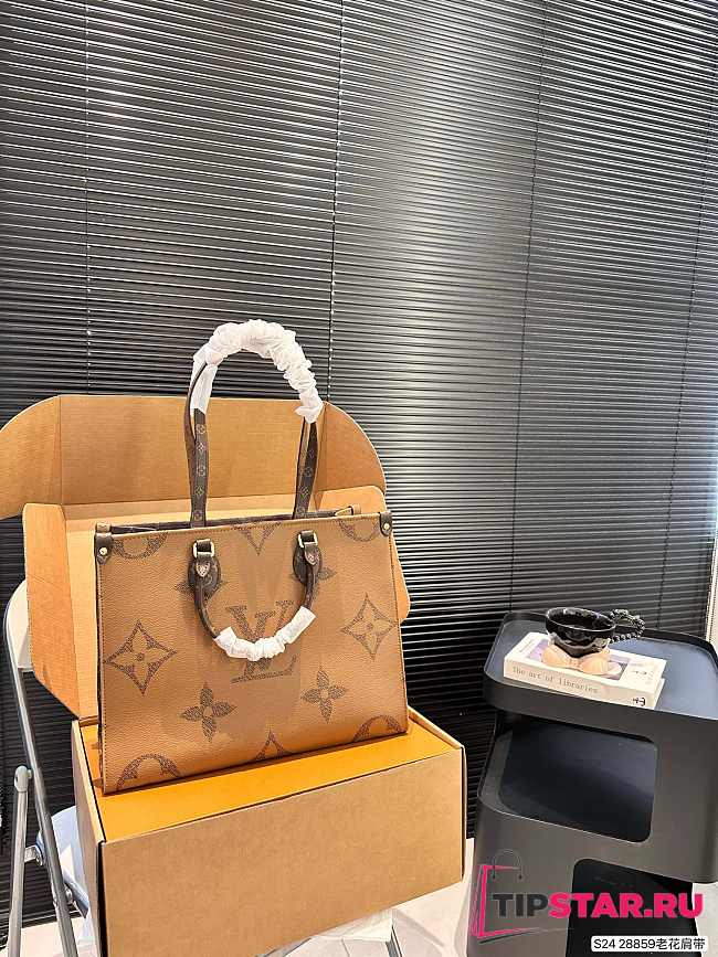 LV Onthego Jungle Tote Bag 35x27cm - 1