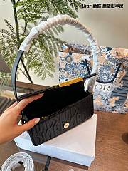 Miss Dior Flap Bag Black  23cm - 6