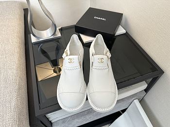 Chanel Mary JaneS White  Retro College Style