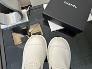 Chanel Mary JaneS White  Retro College Style - 5