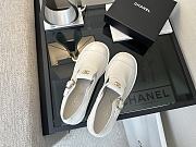 Chanel Mary JaneS White  Retro College Style - 2