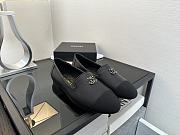 Chanel Black Ballet Shoes - 3