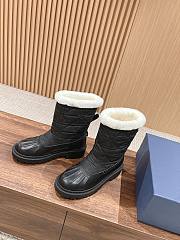 Dior new shell head cotton boots  - 1