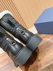 Dior new shell head cotton boots  - 5