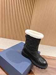 Dior new shell head cotton boots  - 4