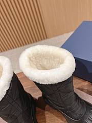 Dior new shell head cotton boots  - 3