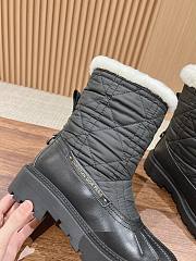 Dior new shell head cotton boots  - 2