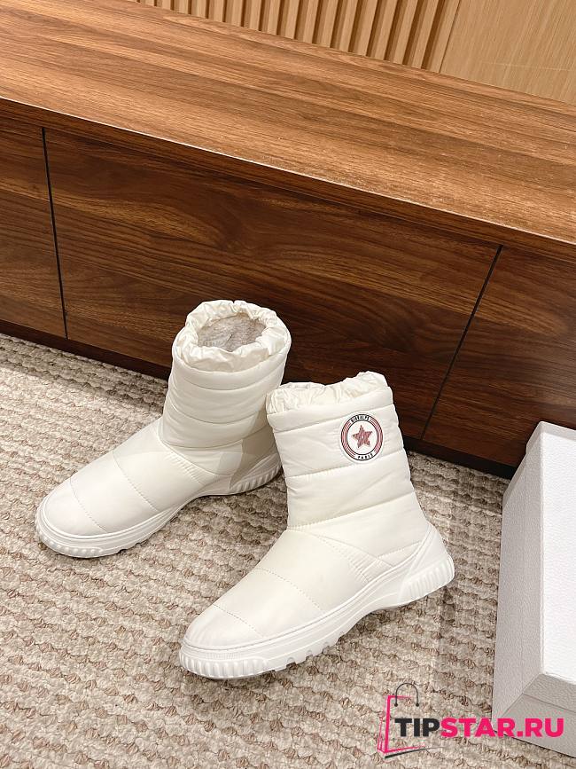  Dior ankle white boots - 1