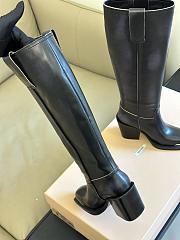 Miu Miu classic biker black boots - 6