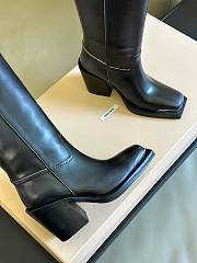 Miu Miu classic biker black boots - 5