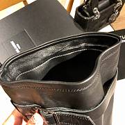  YSL high-heeled black boots - 3