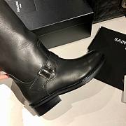  YSL high-heeled black boots - 2