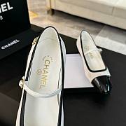 Chanel Mary Jane white sandals - 2