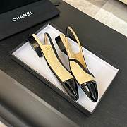 Chanel Mary Jane yellow sandals - 5