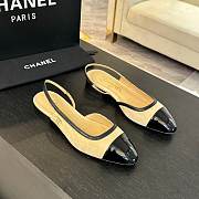 Chanel Mary Jane yellow sandals - 4