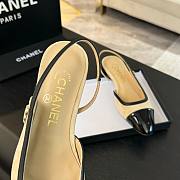 Chanel Mary Jane yellow sandals - 3