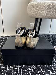 Chanel 24ss Mary Jane single gold shoes - 3