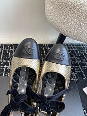 Chanel 24ss Mary Jane single gold shoes - 4