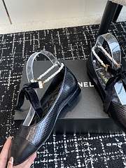 Chanel 24ss Mary Jane single black shoes - 6