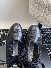 Chanel 24ss Mary Jane single black shoes - 4