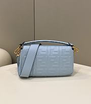 Fendi Baguette Medium Blue Bag 26×5×13cm - 2