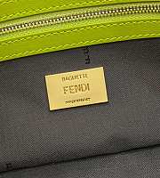 Fendi Baguette Medium Light Green Bag 26×5×13cm - 2