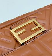 Fendi Baguette Medium Brown Bag 26×5×13cm - 6