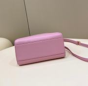 Fendi Peekaboo Purple Bag 23×7×19cm - 2