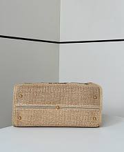 Fendi Handmade Straw Weaving Tote 36×16×30cm  - 2