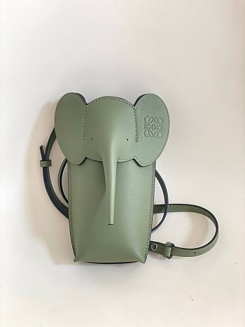 Loewe elephant phone bag 19*8*4cm