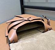 Loewe Shoulder Strap Gate Dual Small Brown Bag 25*19*12cm - 6