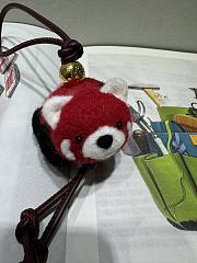 Cute raccoon felt pendant - 4